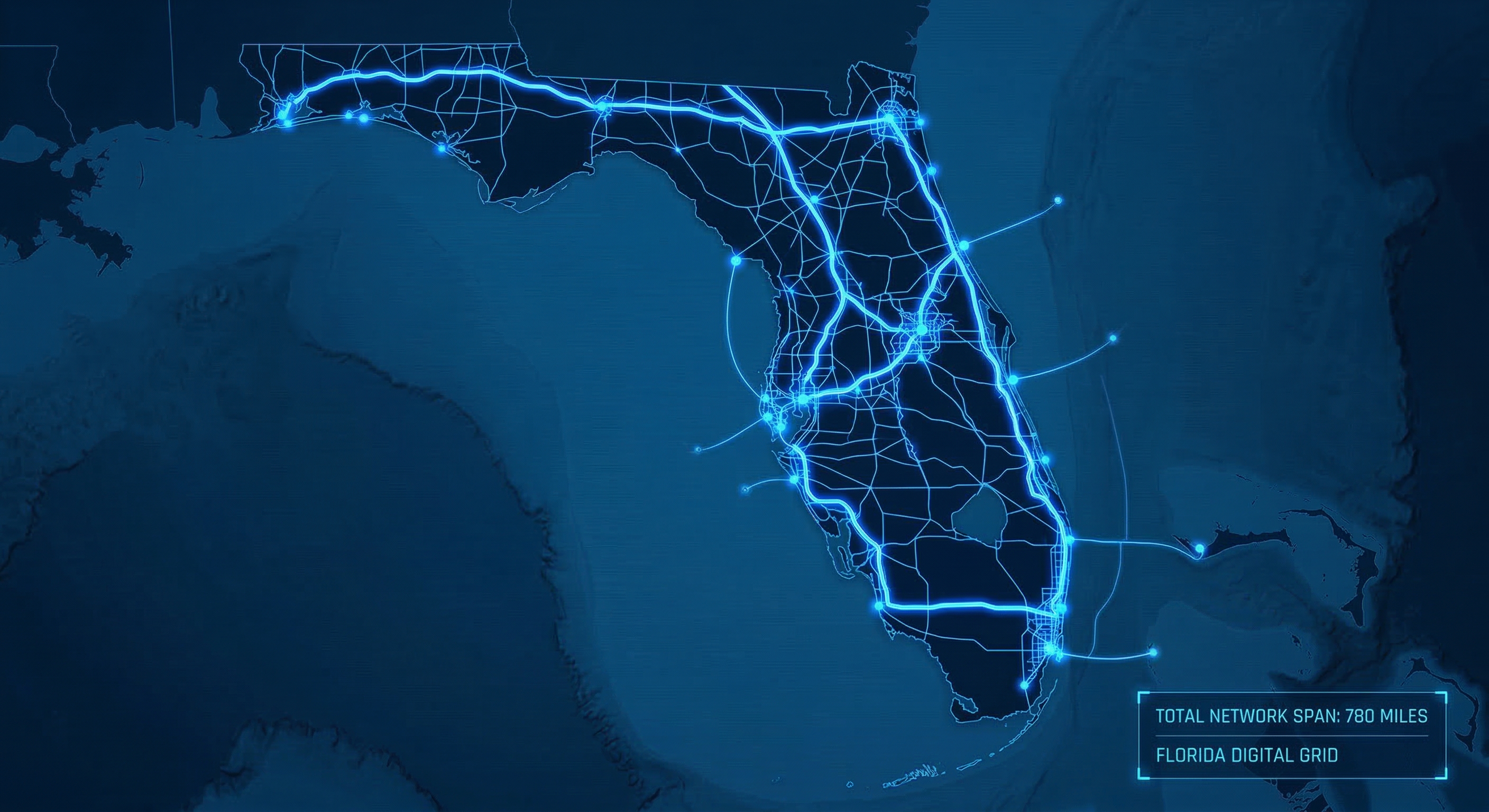 Citrus Broadband North Florida Network Map